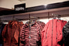 superdry internal product black/white acrylic merchandising plaques manufactured and installed by signworx.ie 