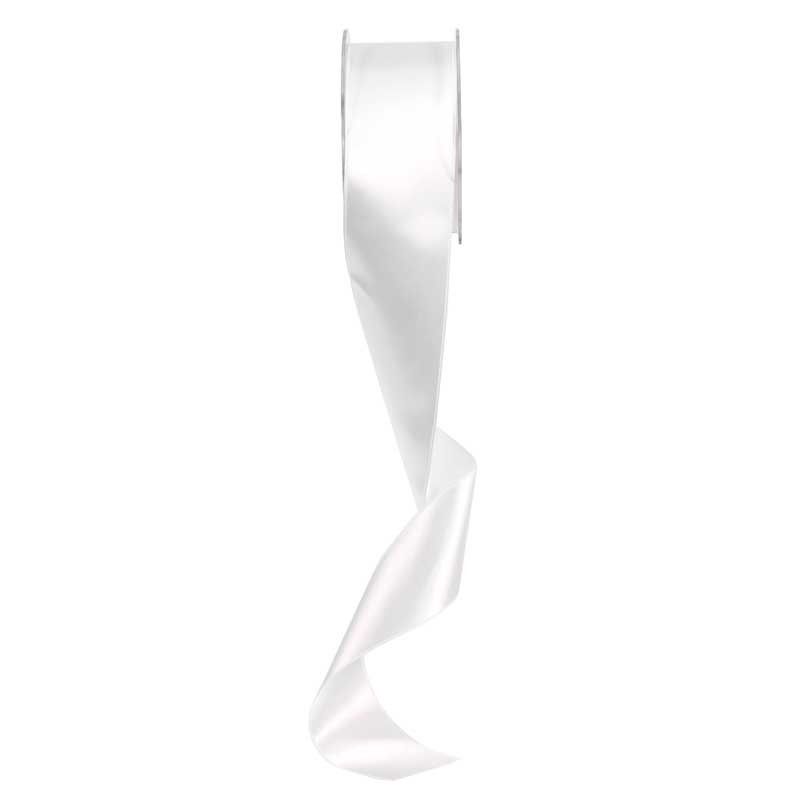 White Satin 50mm ribbon