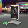 Sightmaster Sign system for Shopping centres, forecourts and pavements, easily changed posters, signworx.ie