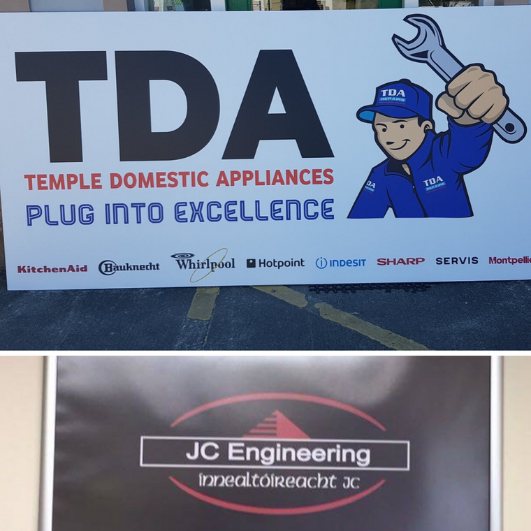 Signage Donegal, Trade Signs Ireland, 3D Lettering, Lazer Engraving, Lazer Cutting, CNC, Retail, Trade, Industry, Office, Home, Auto