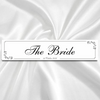 Wedding Car Number Plate -Floral Border